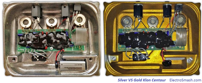 klon centaur silver vs gold small